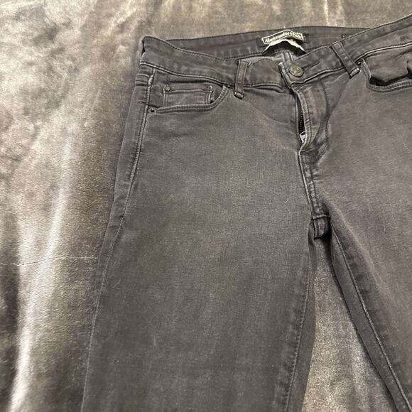 Abercrombie & Fitch Women SZ 25 x30 Super Skinny Jeans Signature Collection blk - Picture 8 of 15